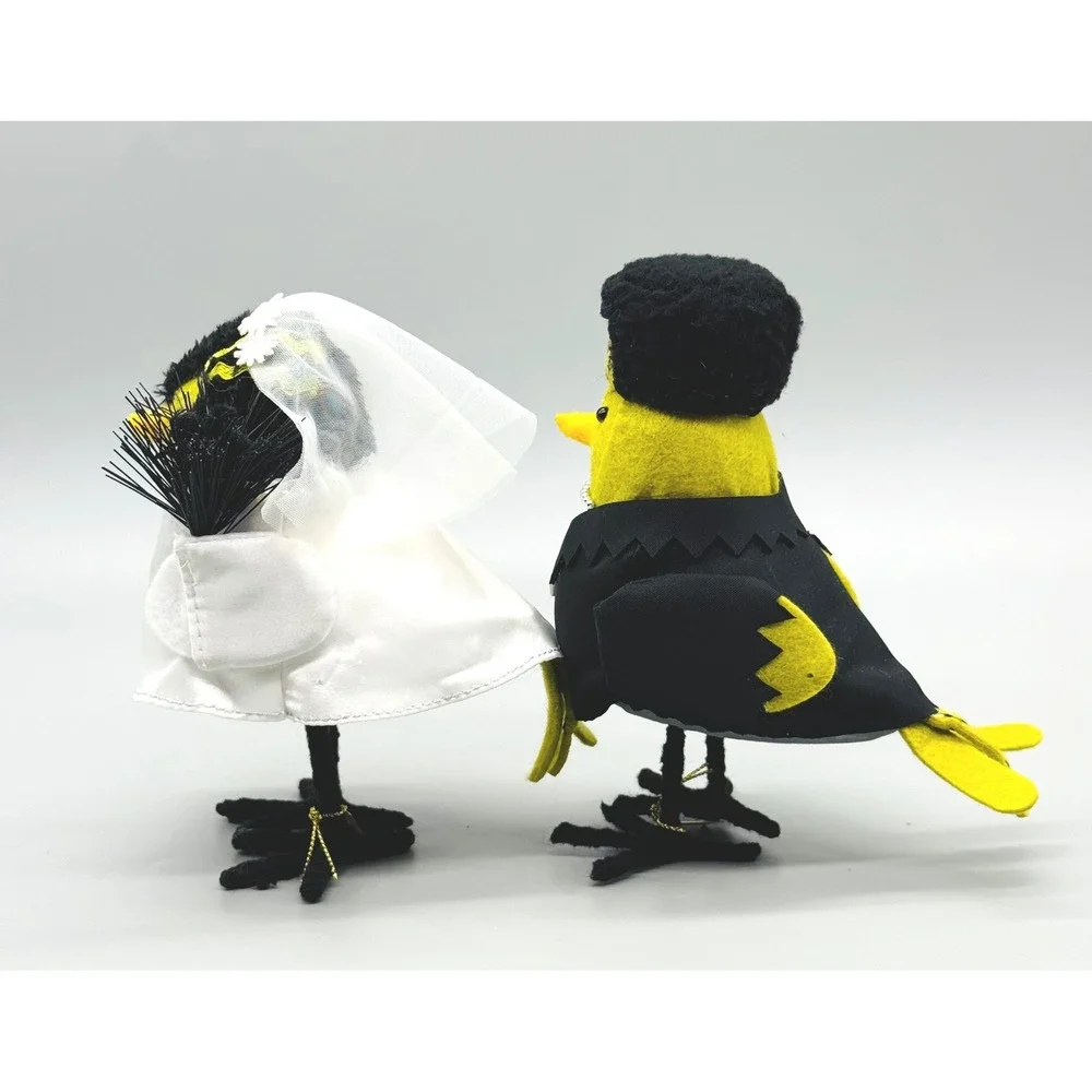 Target Halloween Featherly Friends Gomez Freda Bird Set 2023 Frankenstein